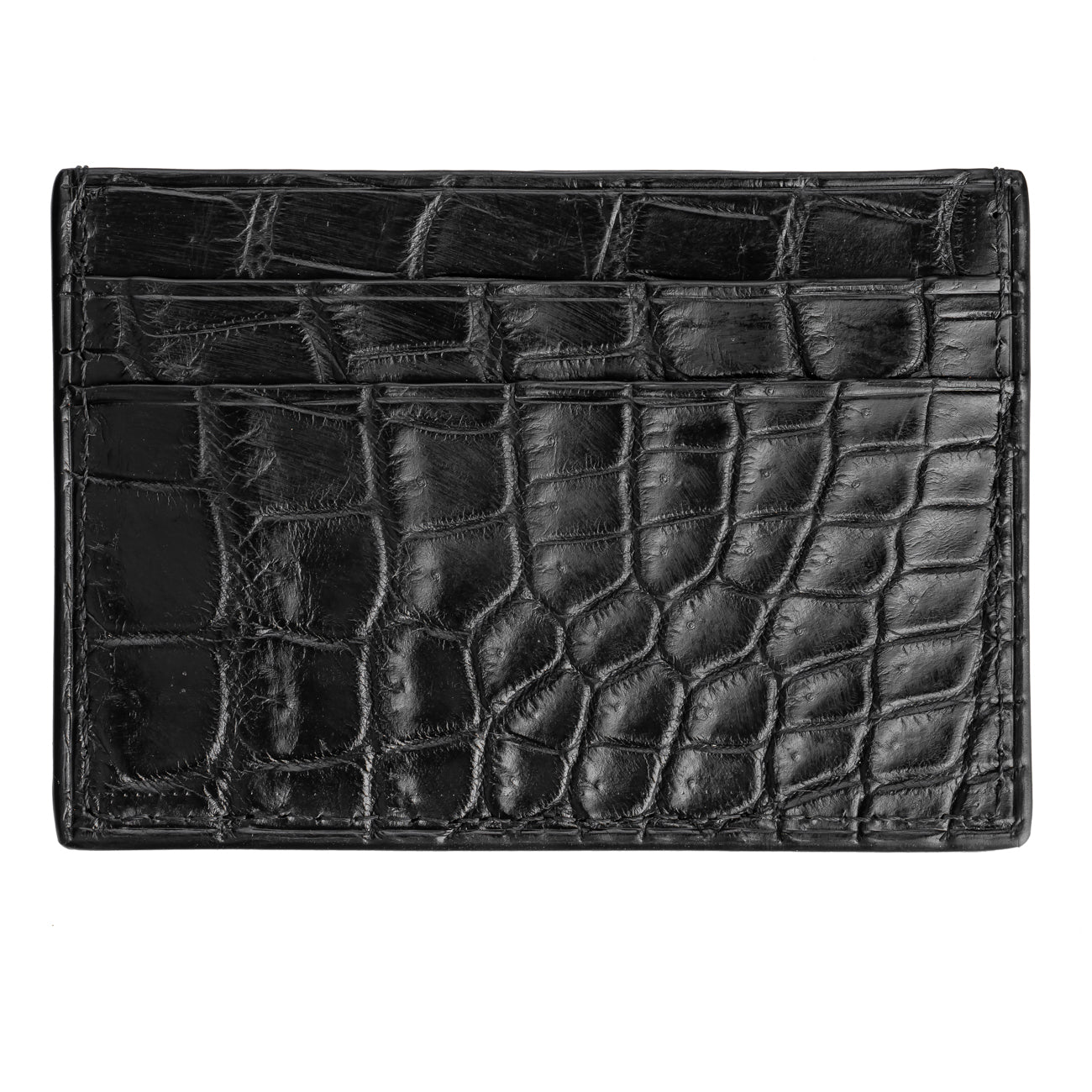 Card Holder in Alligator