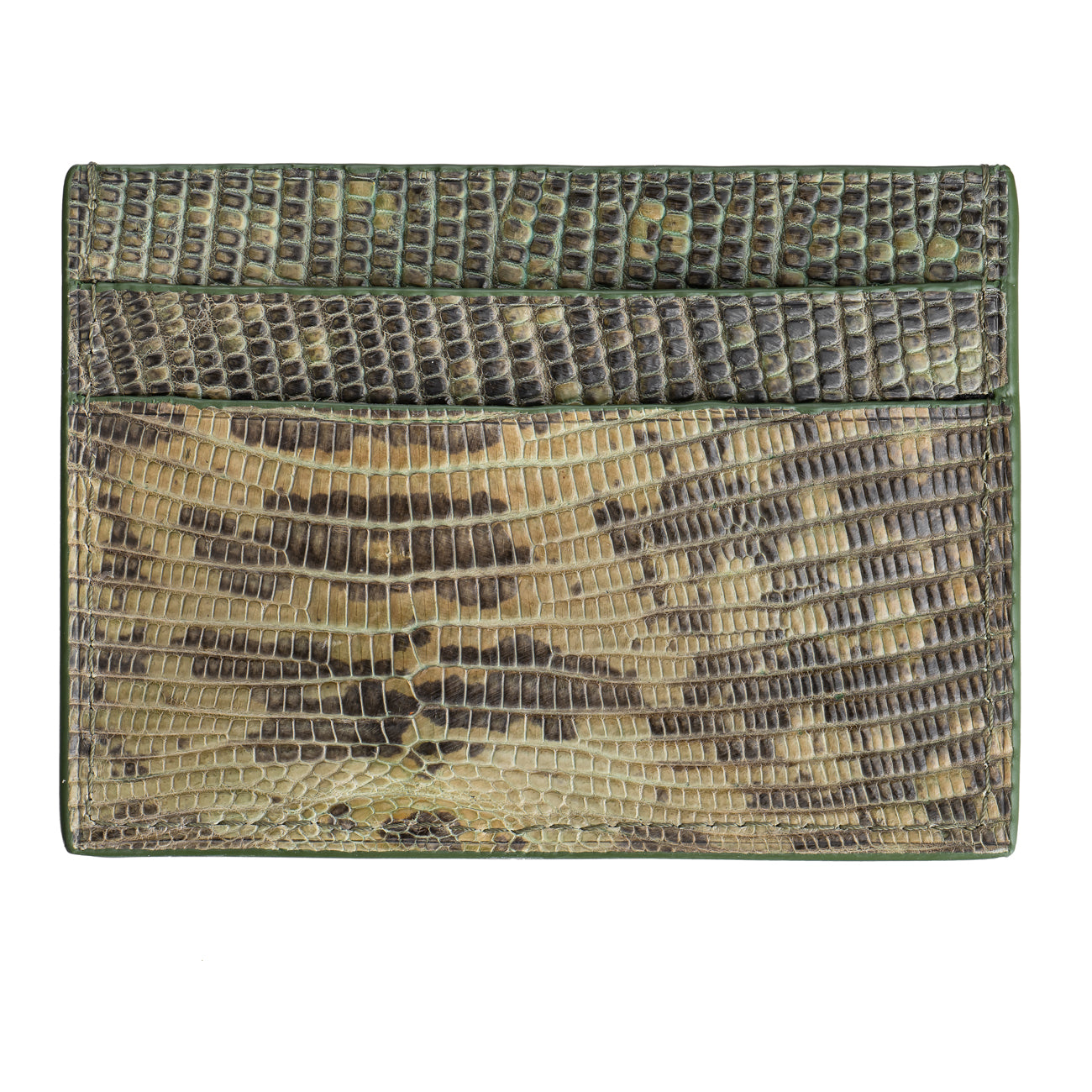 Card Holder in Lizard