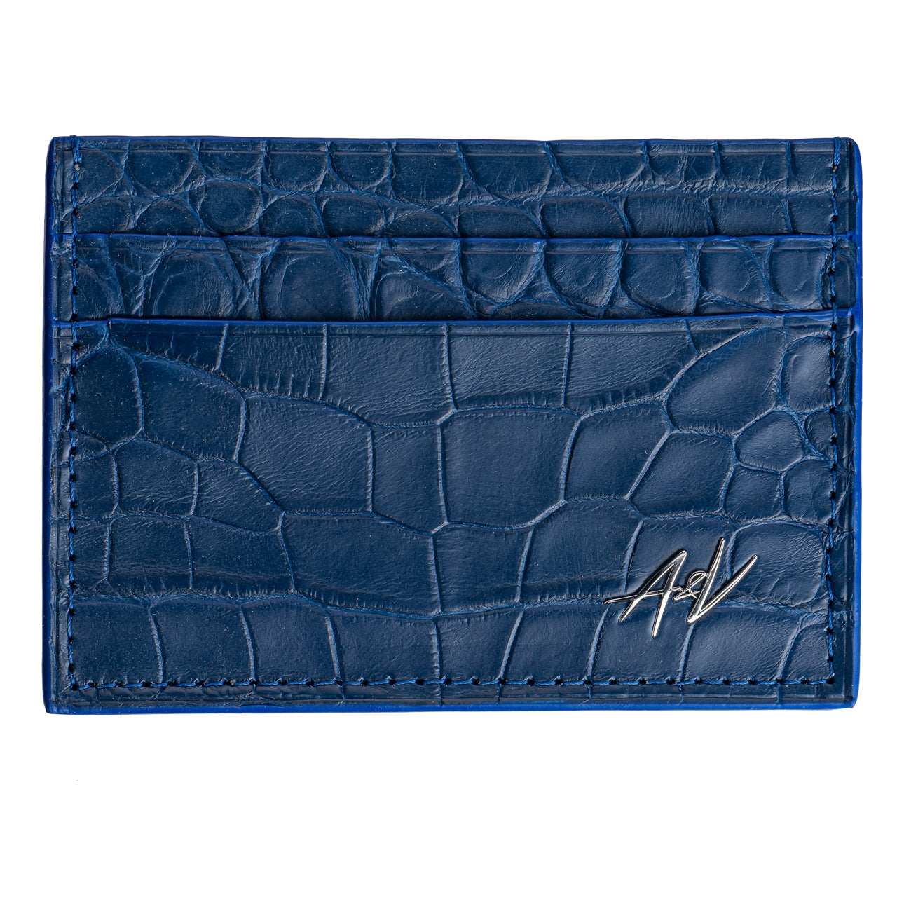 Card Holder in Alligator