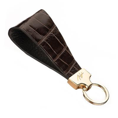 KEYCHAIN ROCK DARK CHOCOLATE