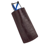 Glasses Case Alligator Style Calfskin