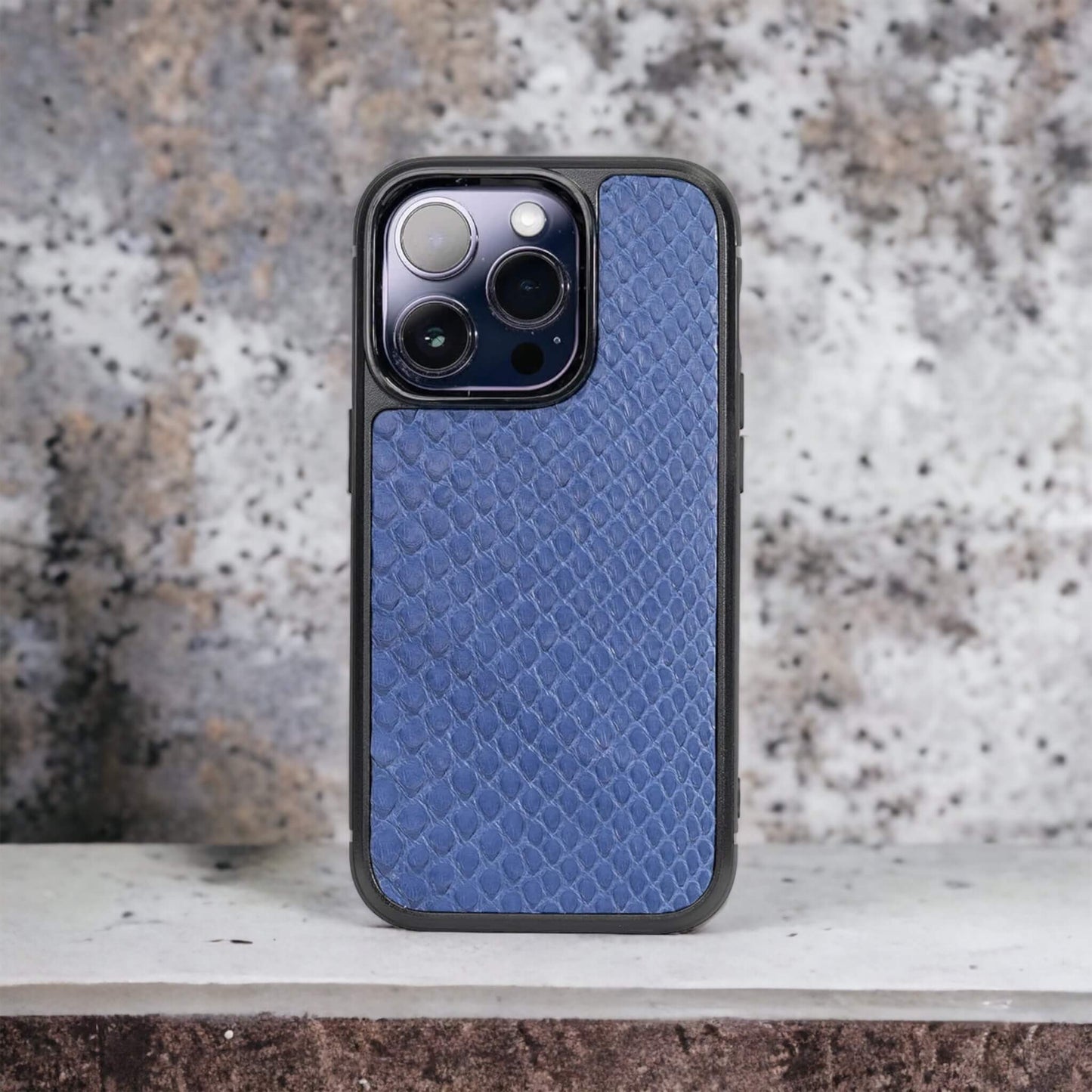 IPHONE 14 PRO CASES PYTHON ADMIRAL BLUE