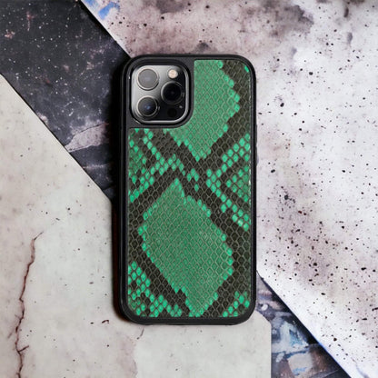 IPHONE 12 PR0 MAX CASES PYTHON KELLY GREEN
