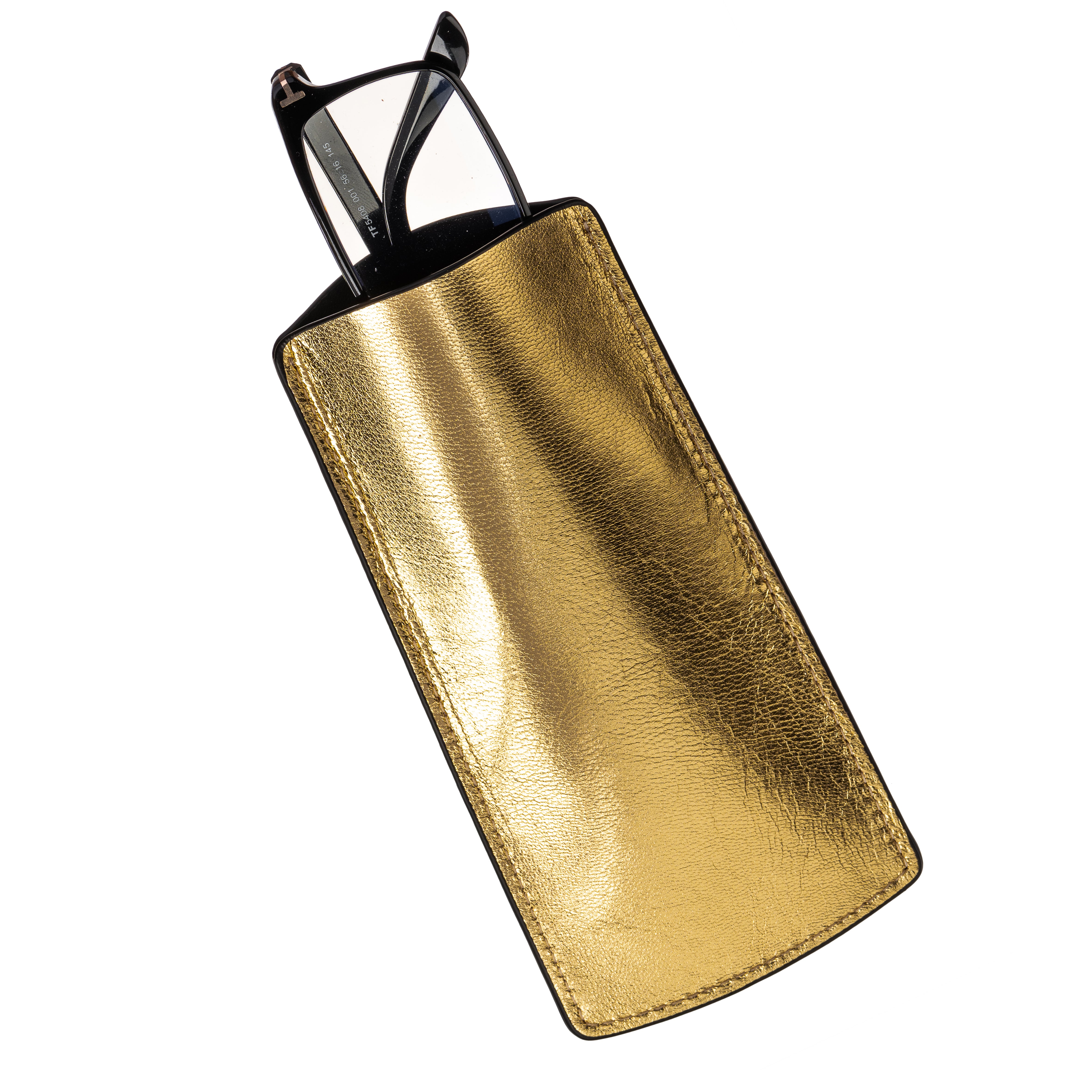 GLASSES CASE SUNGLOW GOLD SMALL