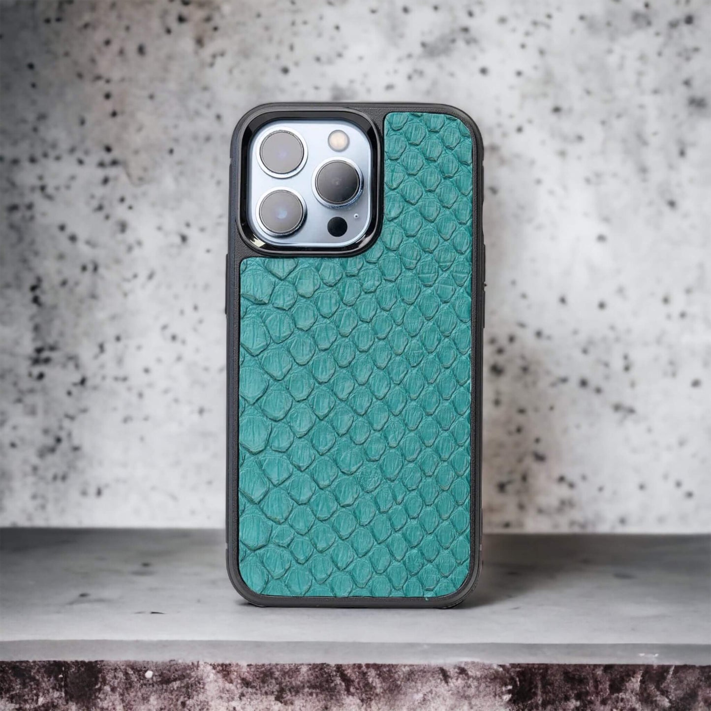 IPHONE 13 PRO CASES PYTHON MATTE TEAL