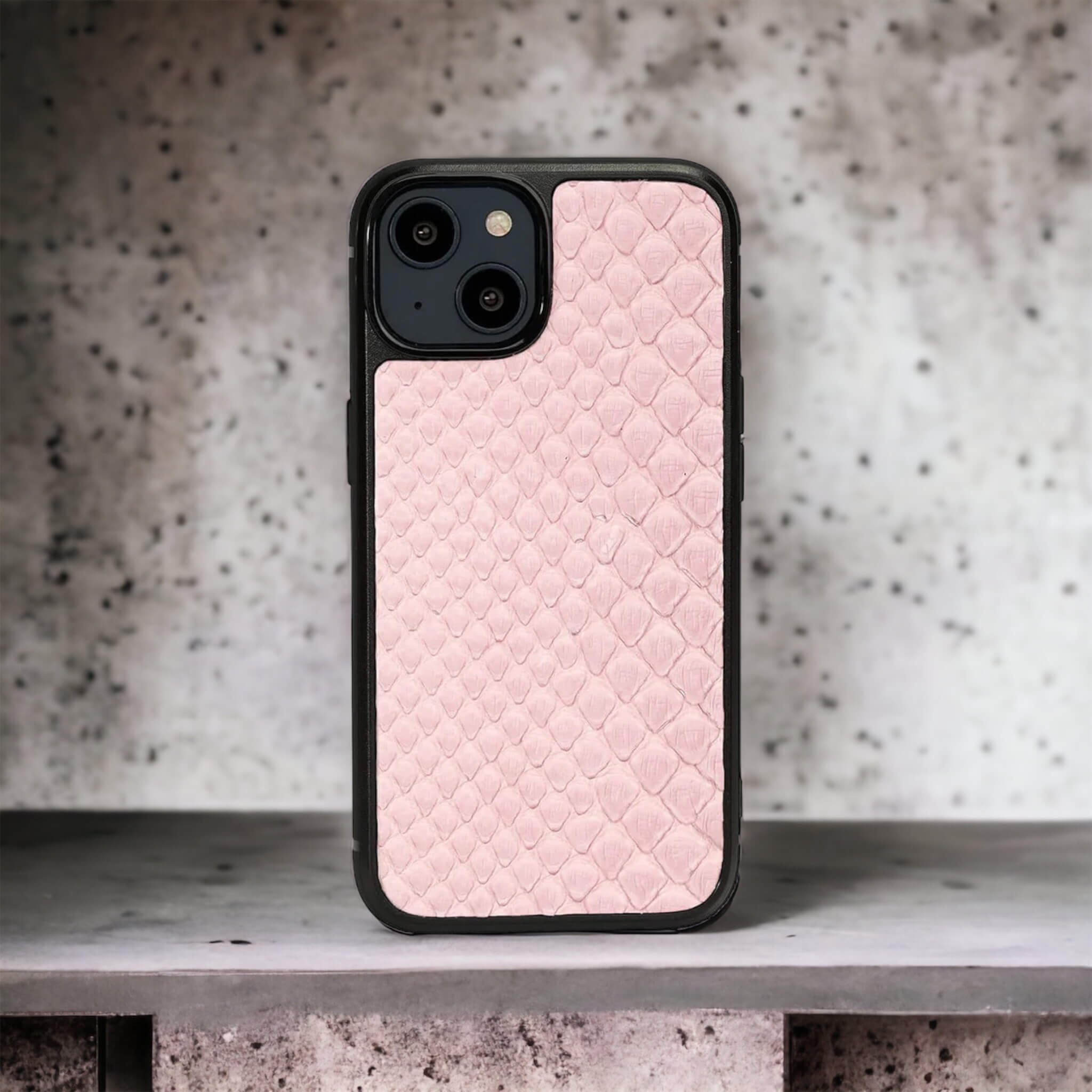 IPHONE 14 CASES PYTHON POWDER BLUSH