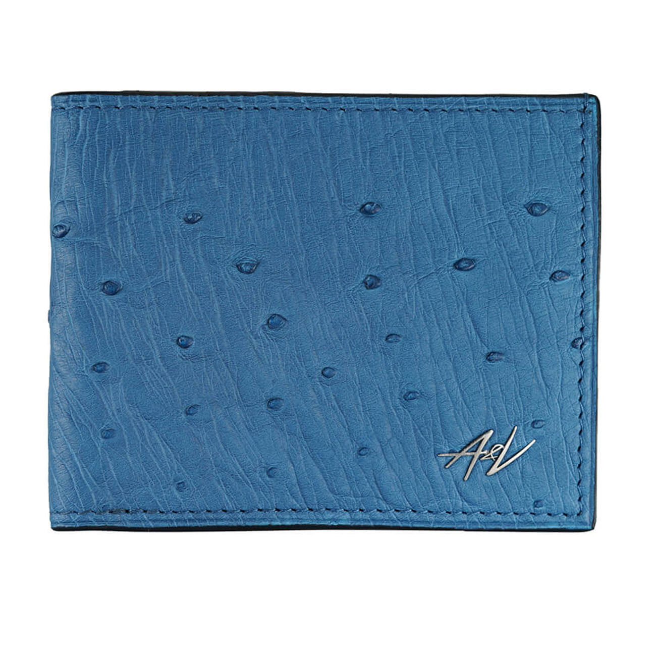 Bi-fold Wallet In Ostrich