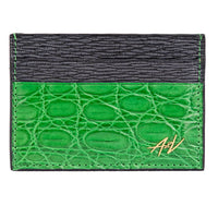 Card Holder in Alligator
