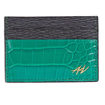 Card Holder in Alligator