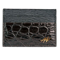 Card Holder in Alligator