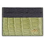 Card Holder in Alligator