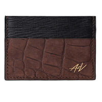 Card Holder in Alligator