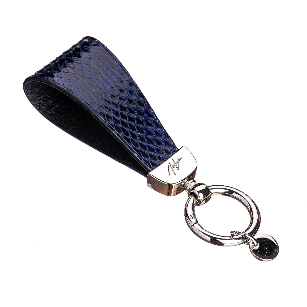 KEYCHAIN MOON BOLD BLUE