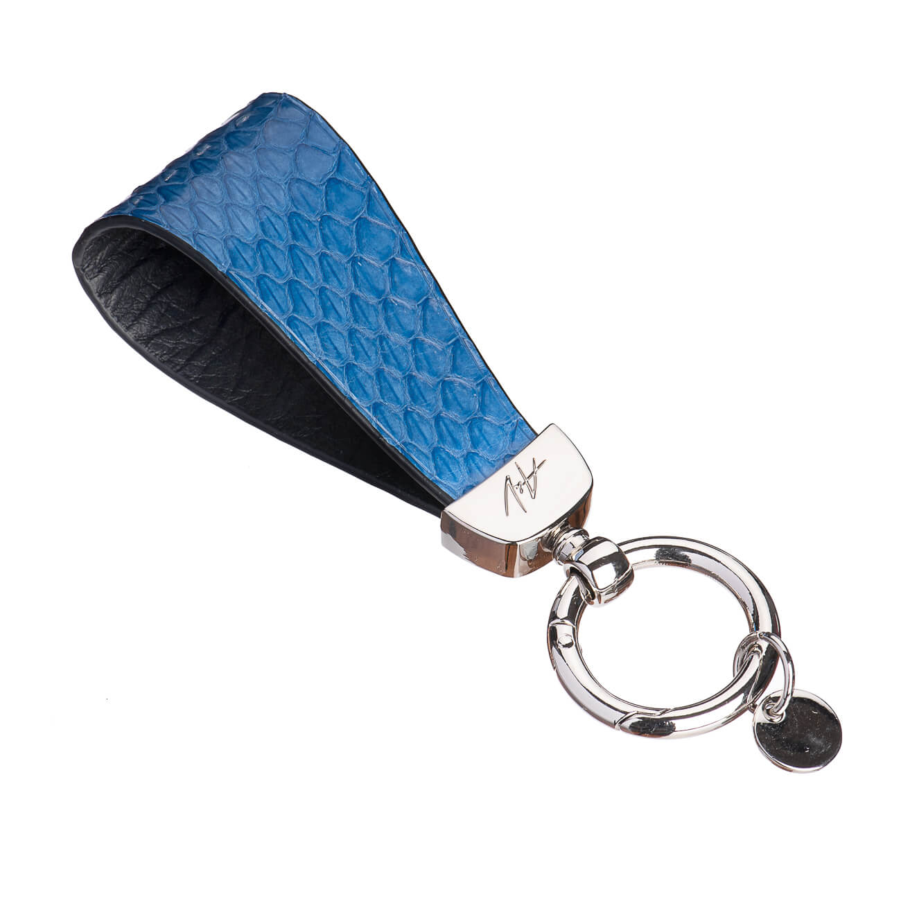 KEYCHAIN MOON BRILLIANT BLUE