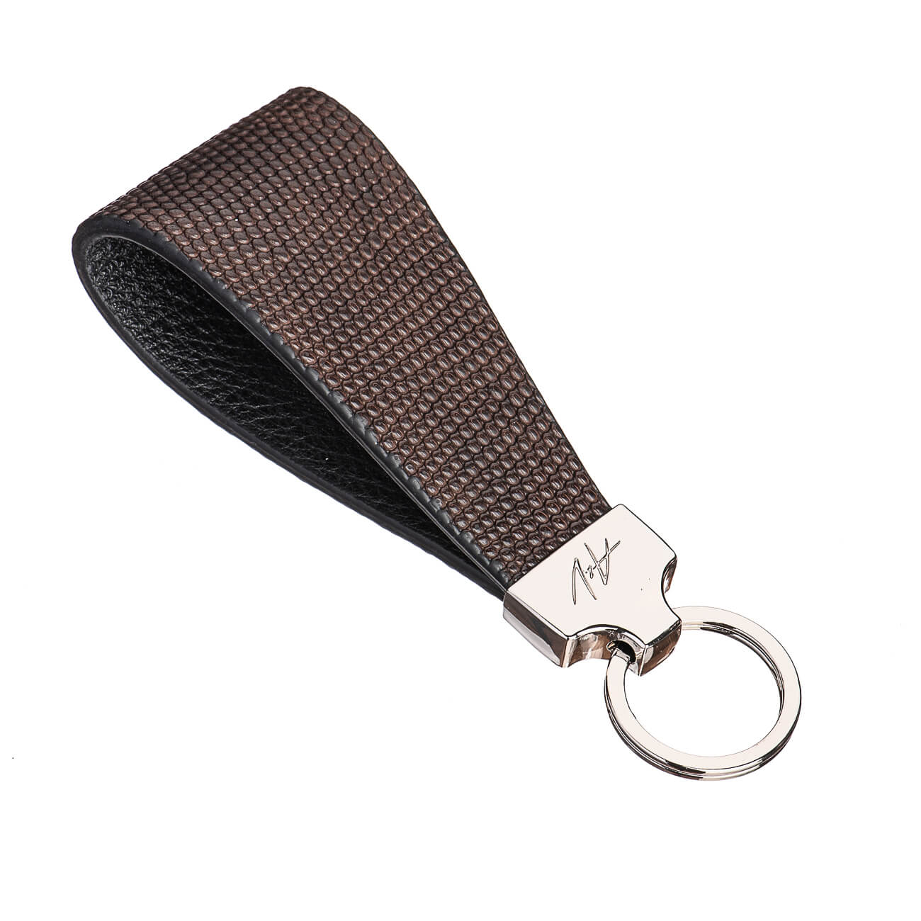 KEYCHAIN ROCK LIZARD BROWN MATT