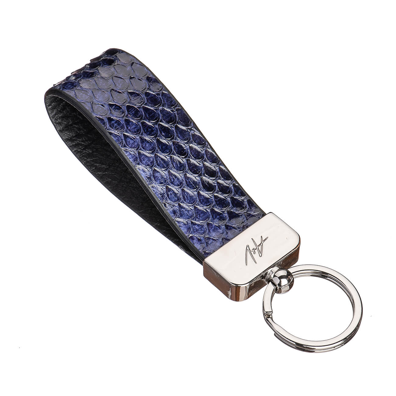 KEYCHAIN METALLIQUE BOLD BLUE