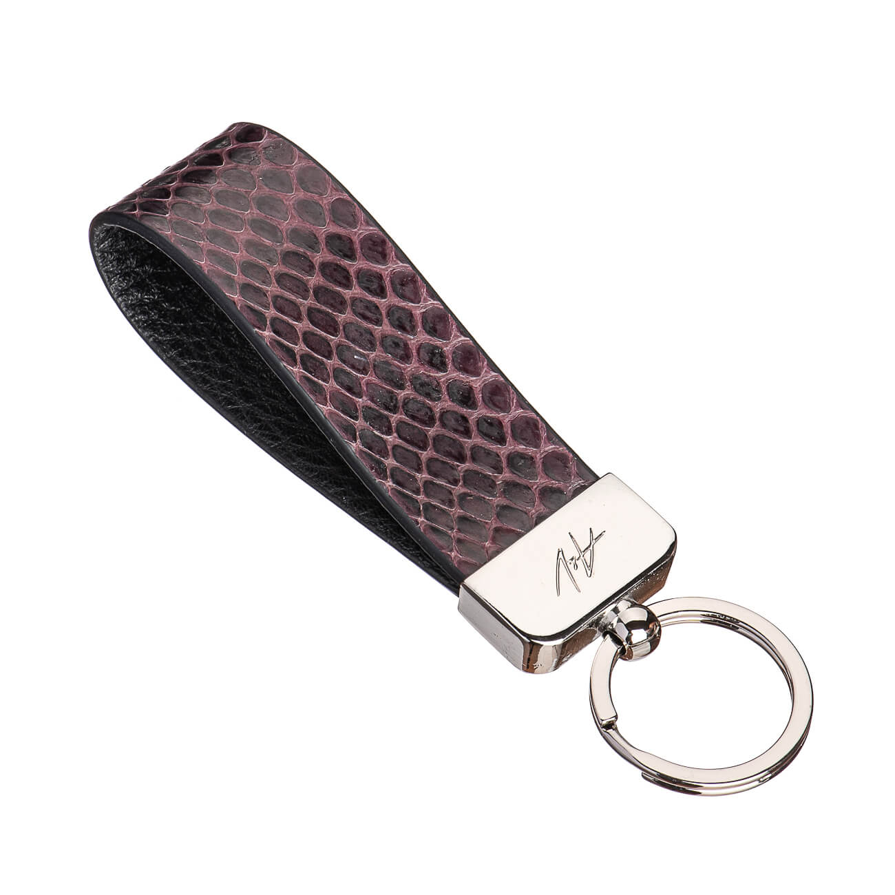 KEYCHAIN METALLIQUE DARK PURPLE