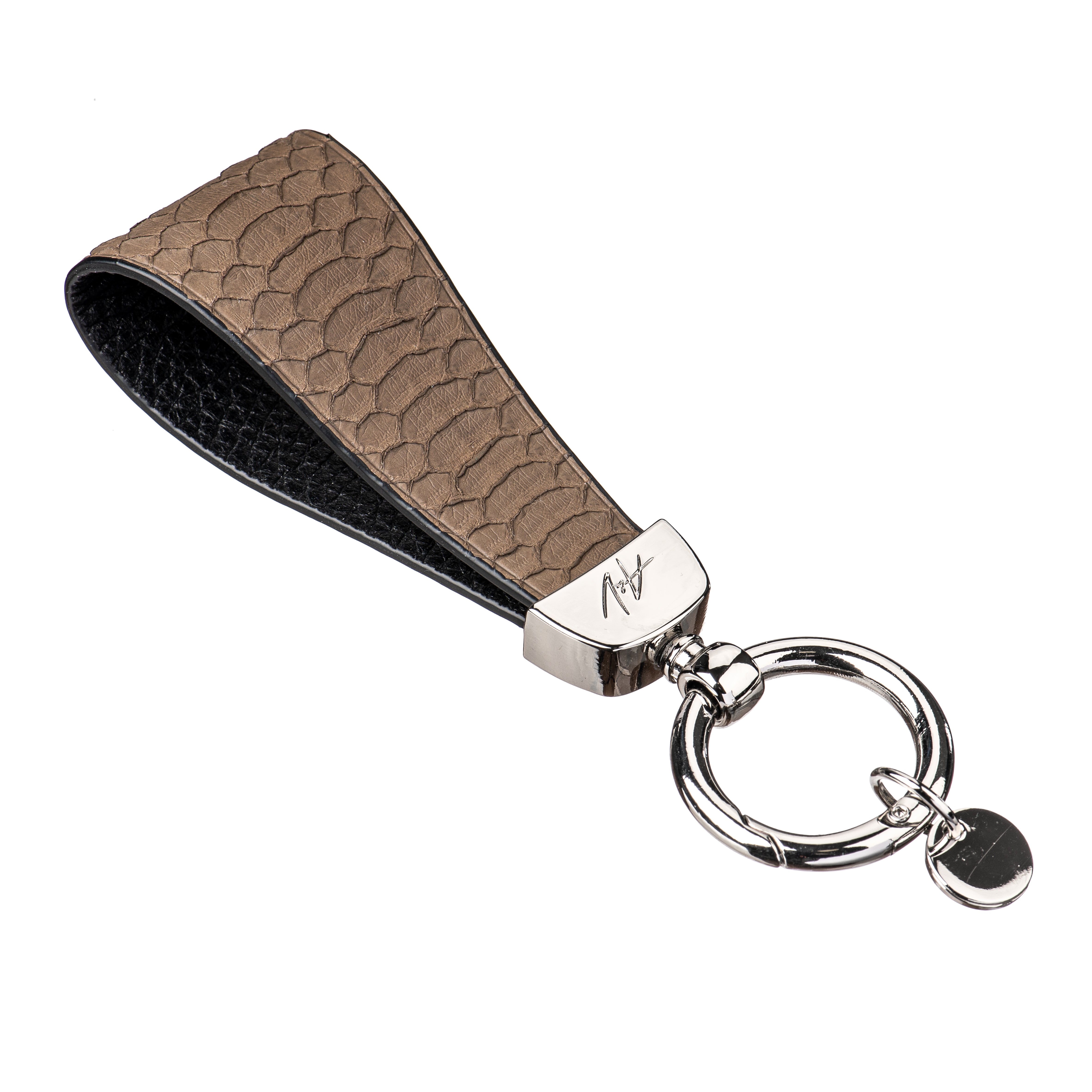 KEYCHAIN MOON STONE BROWN