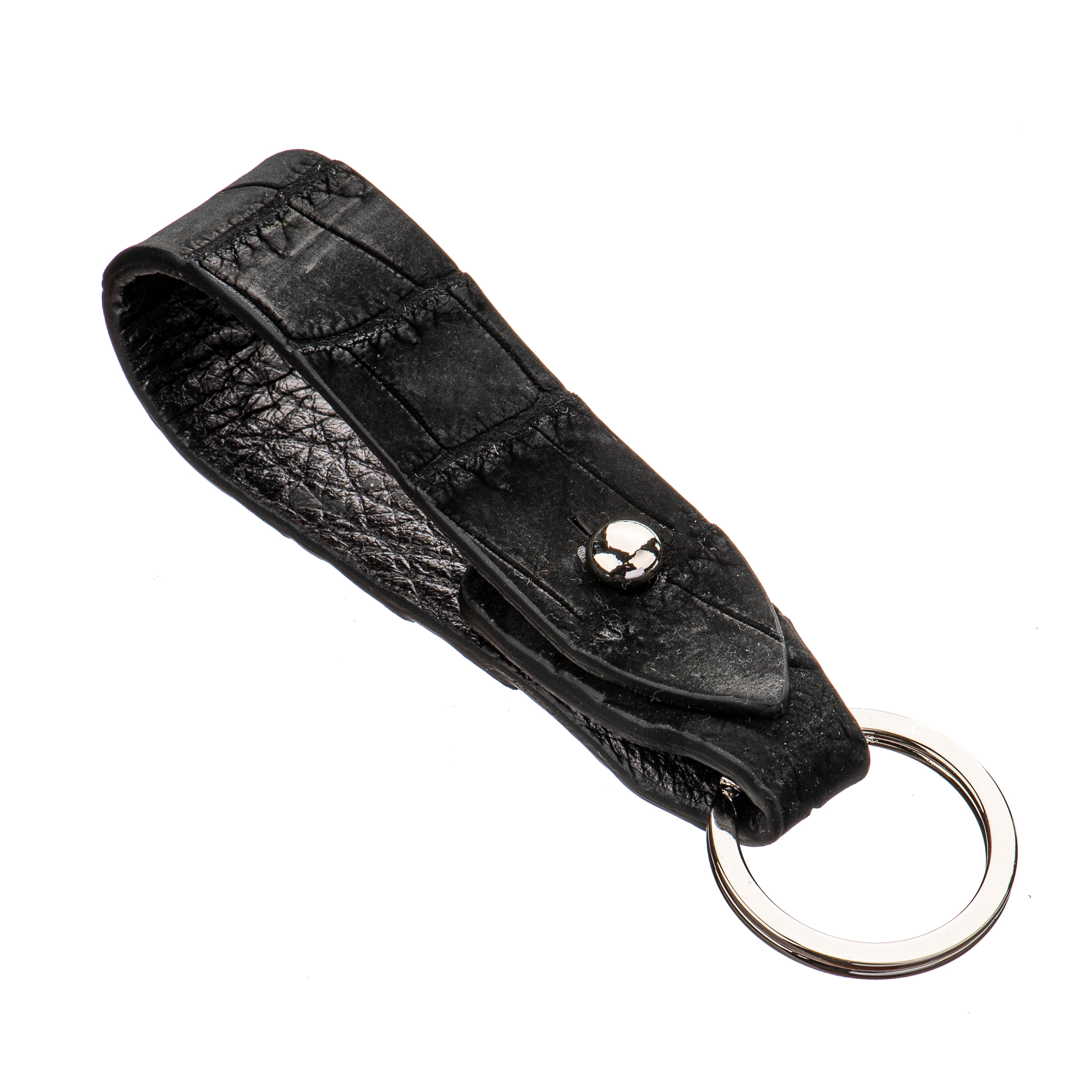 KEYCHAIN RIVET BLACK MATTE