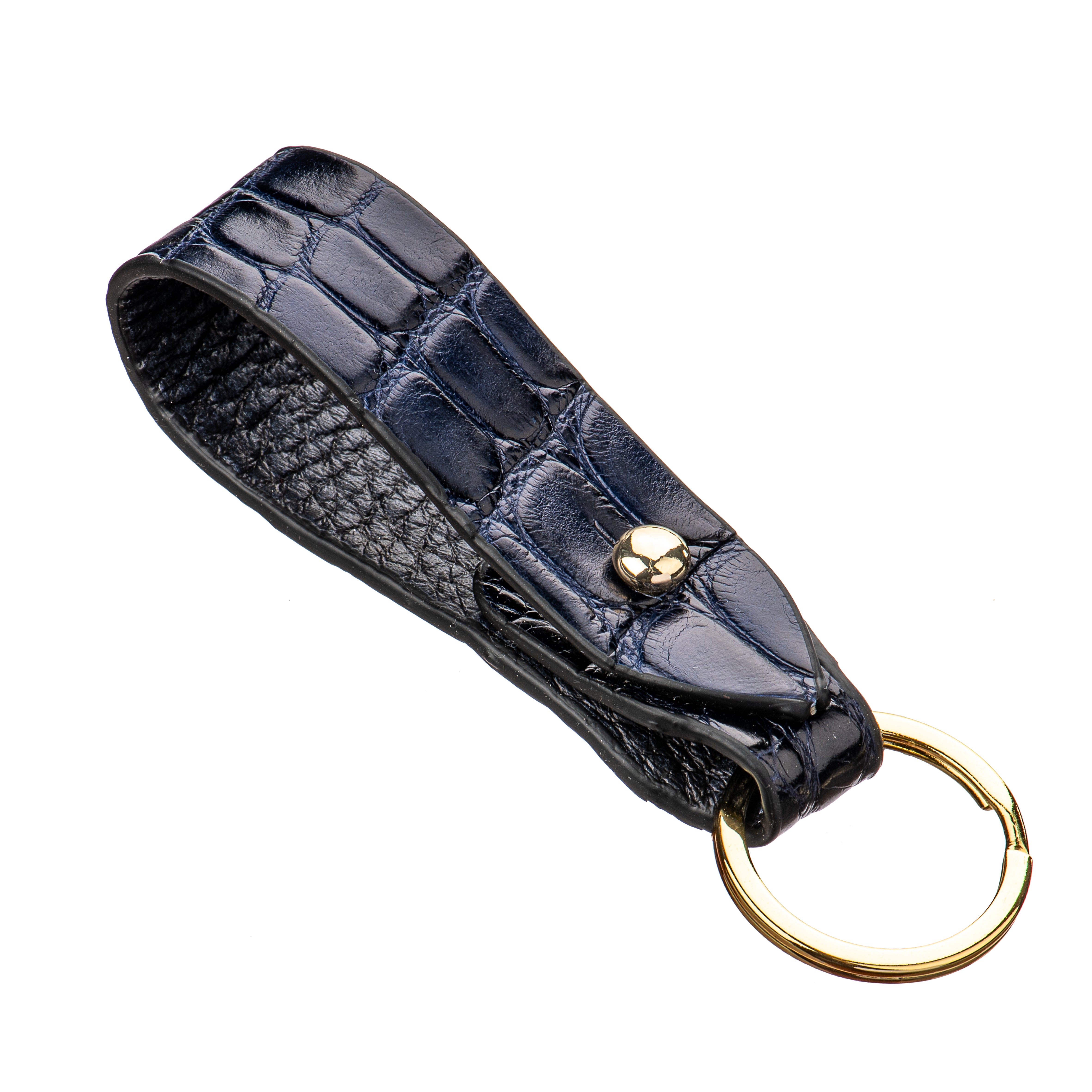 Leather keychain RIVET buy with discount & delivery - A&V - A&V