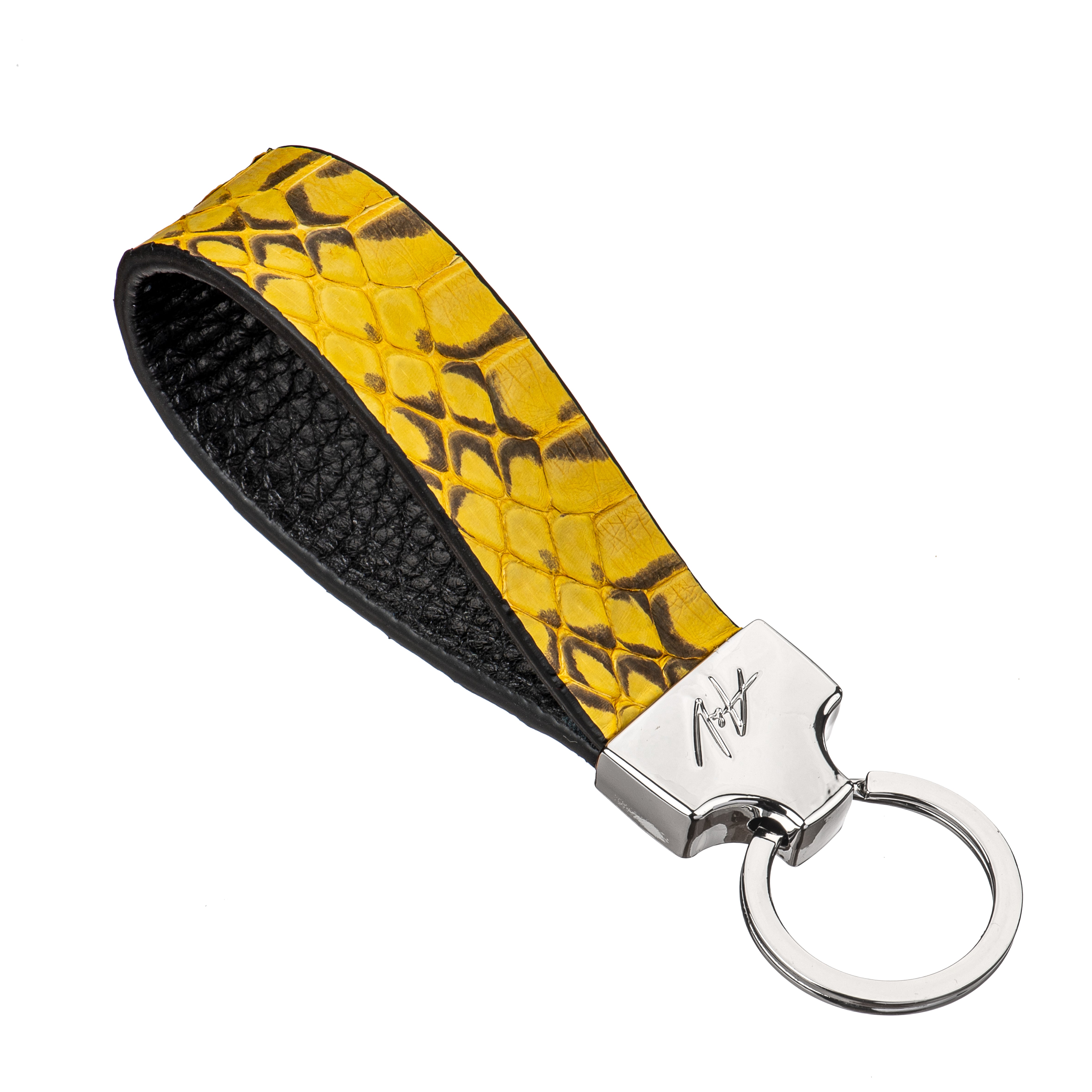 KEYCHAIN STONE  ANTIQUE YELLOW