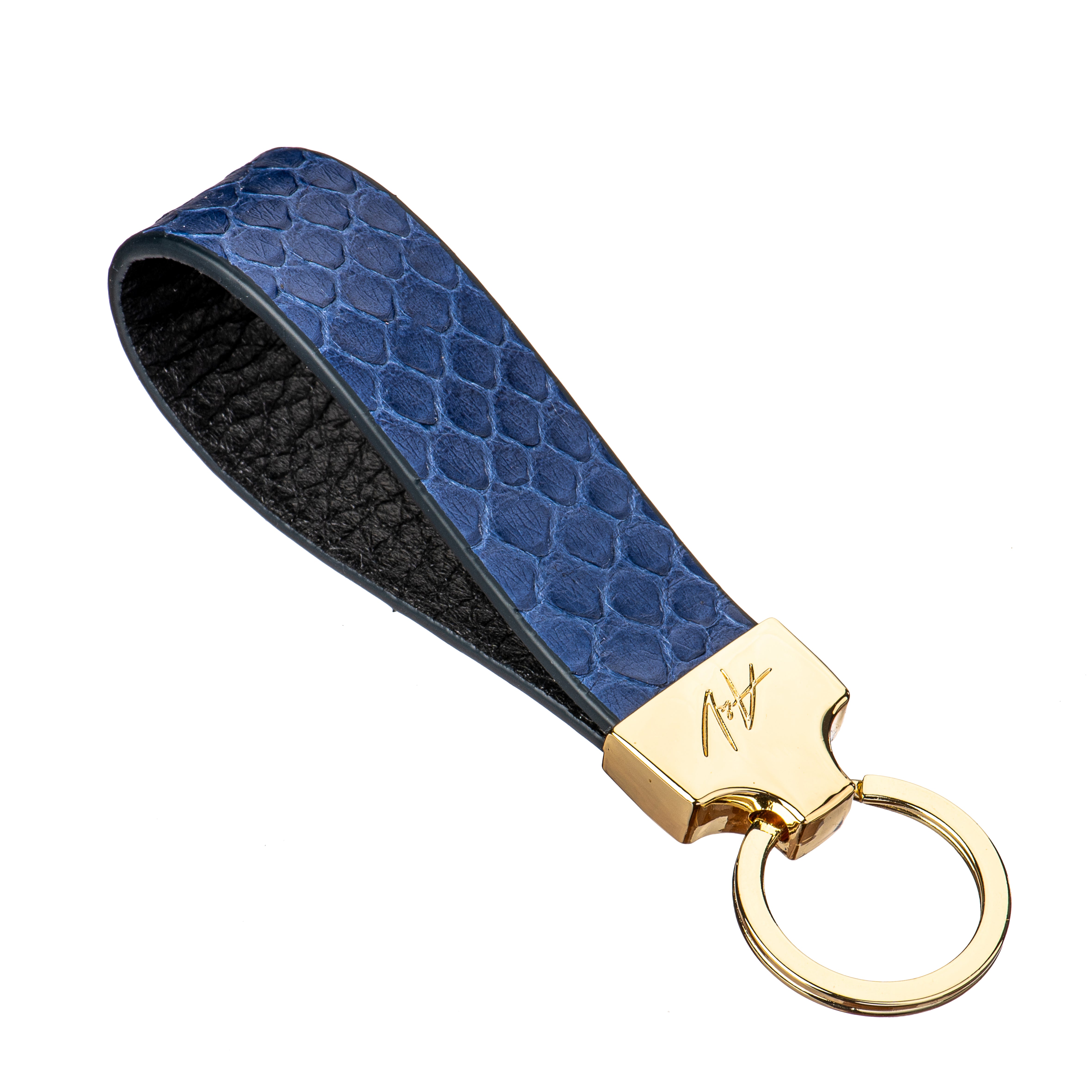 KEYCHAIN STONE ADMIRAL BLUE