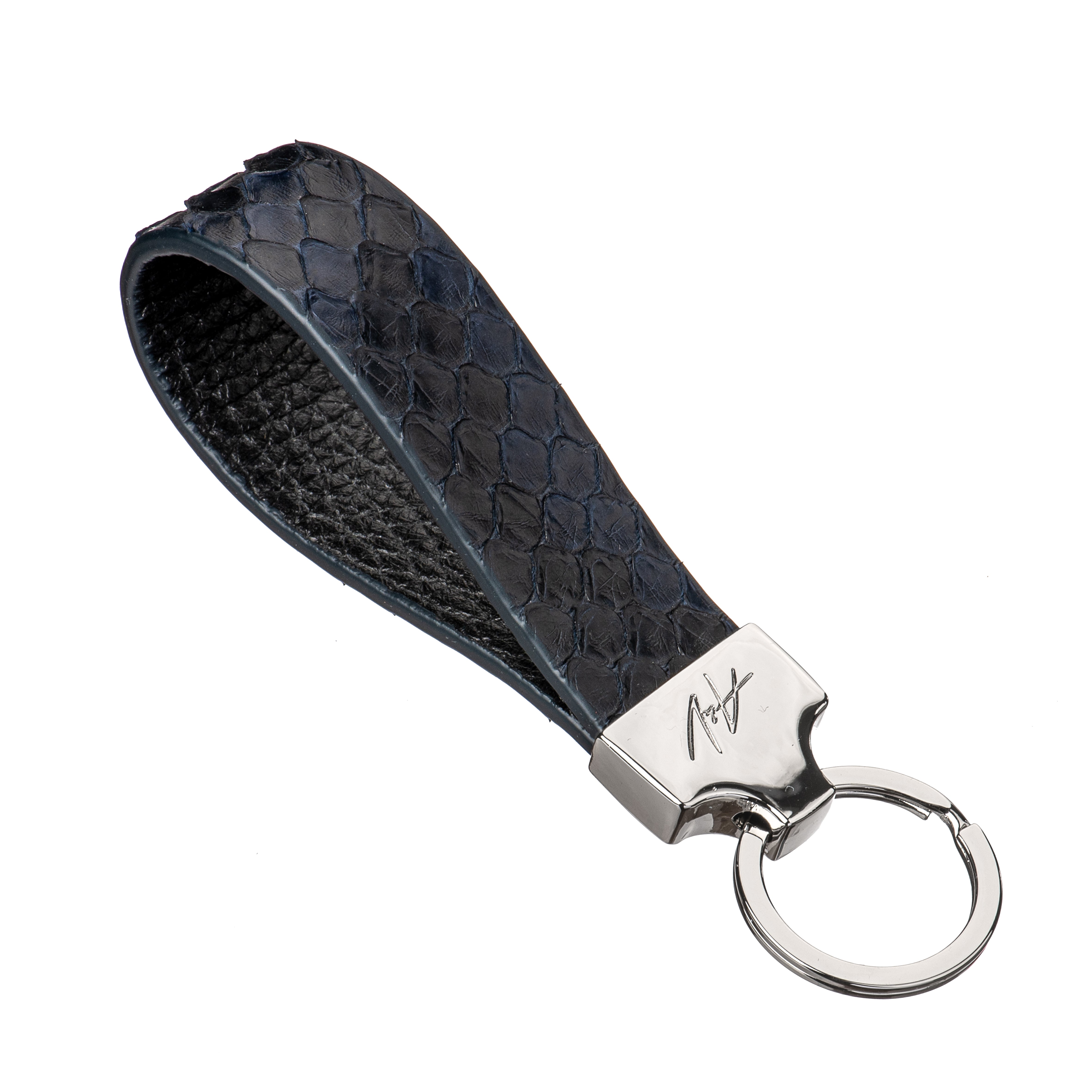 KEYCHAIN STONE MIDNIGHT BLUE