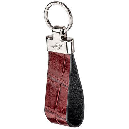 KEYCHAIN ROUNDED MOROCCAN RED