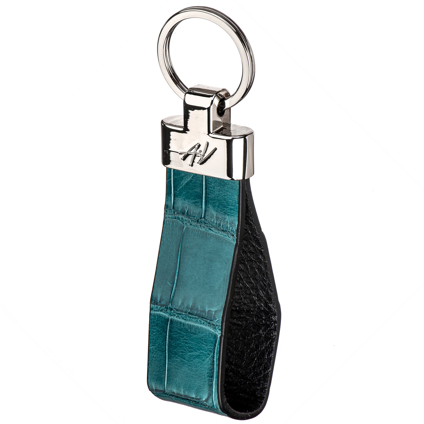 KEYCHAIN ROUNDED MATTE TEAL