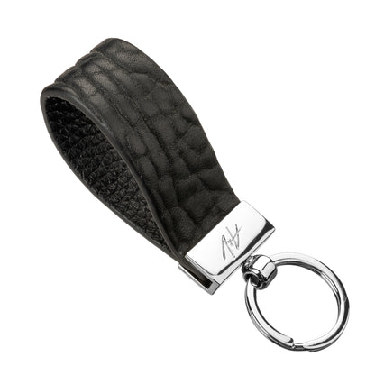 KEYCHAIN CLAMP MATTE BLACK (small)