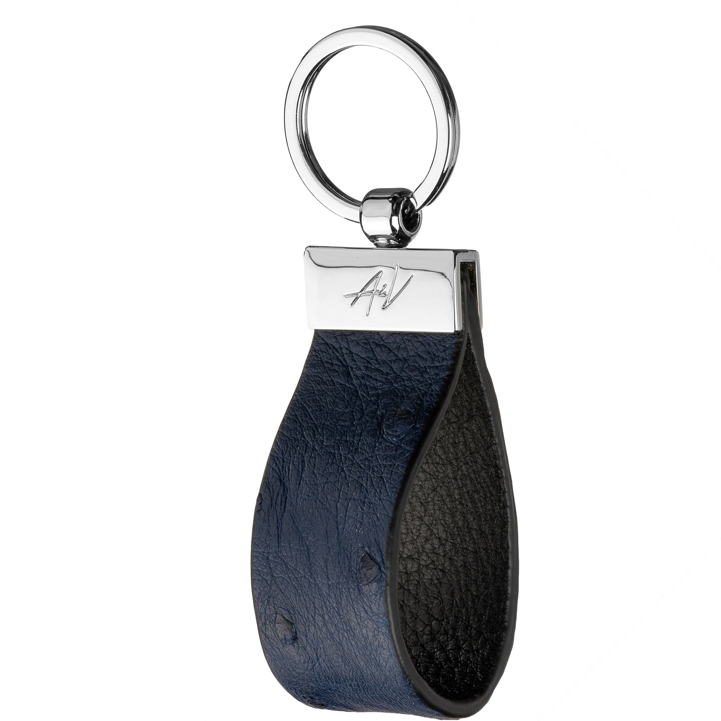 KEYCHAIN CLAMP BOLD BLUE (small)
