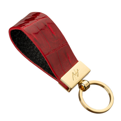KEYCHAIN CLAMP RED (small)