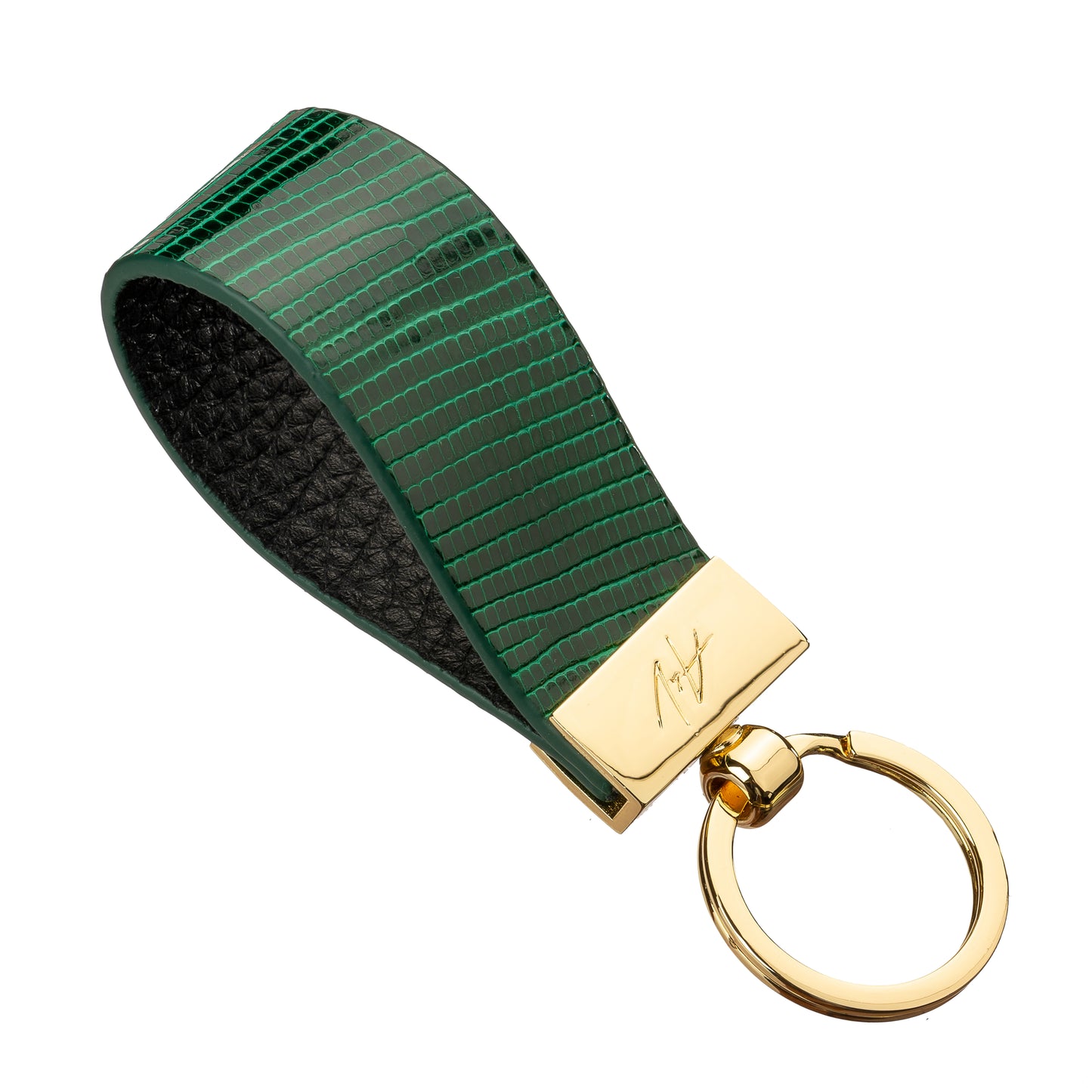 KEYCHAIN CLAMP GREEN (small)