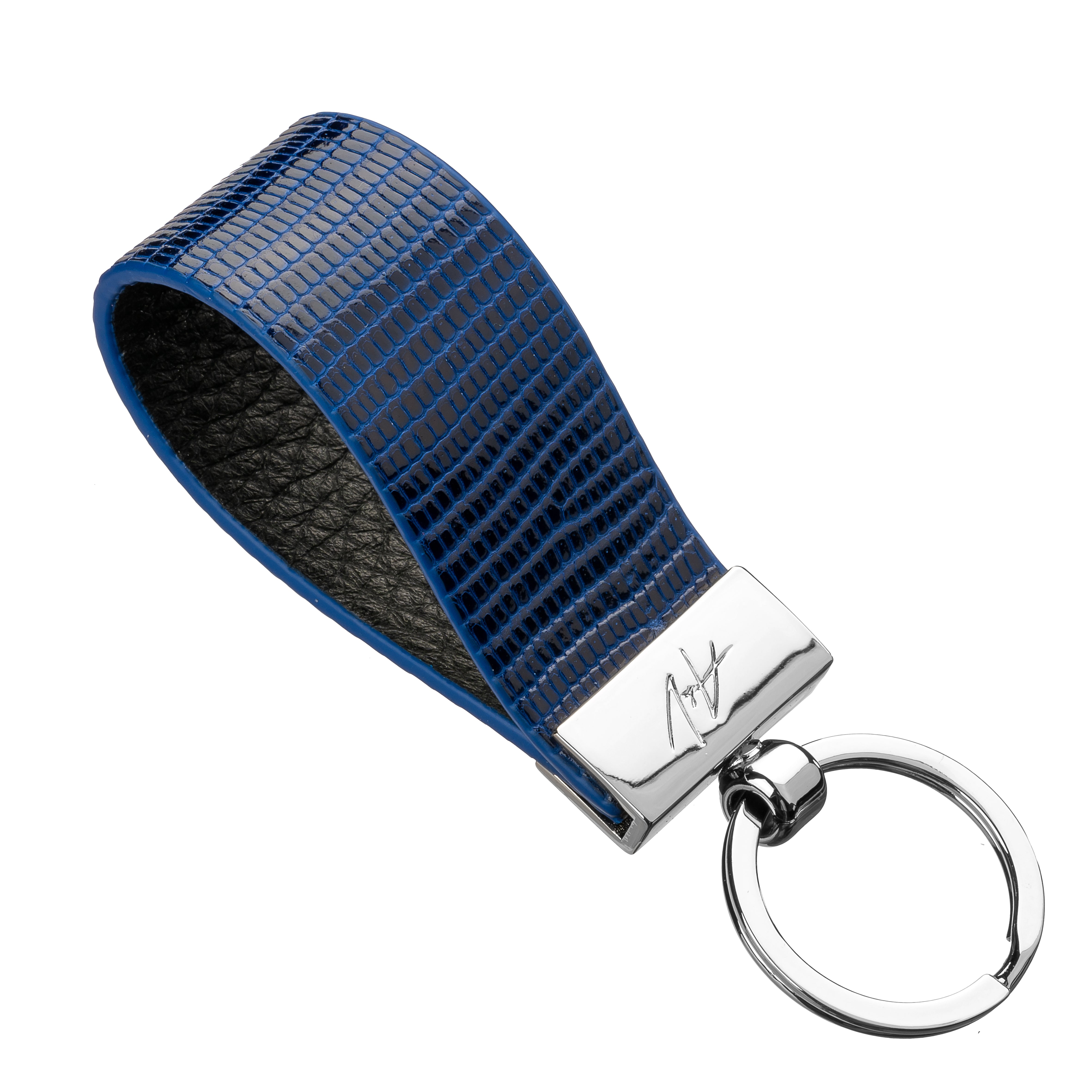 KEYCHAIN CLAMP ADMIRAL BLUE (small)