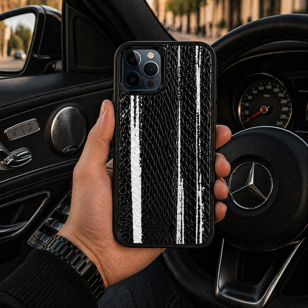 Classic Case For iPhone 12 Pro & 12 in Python