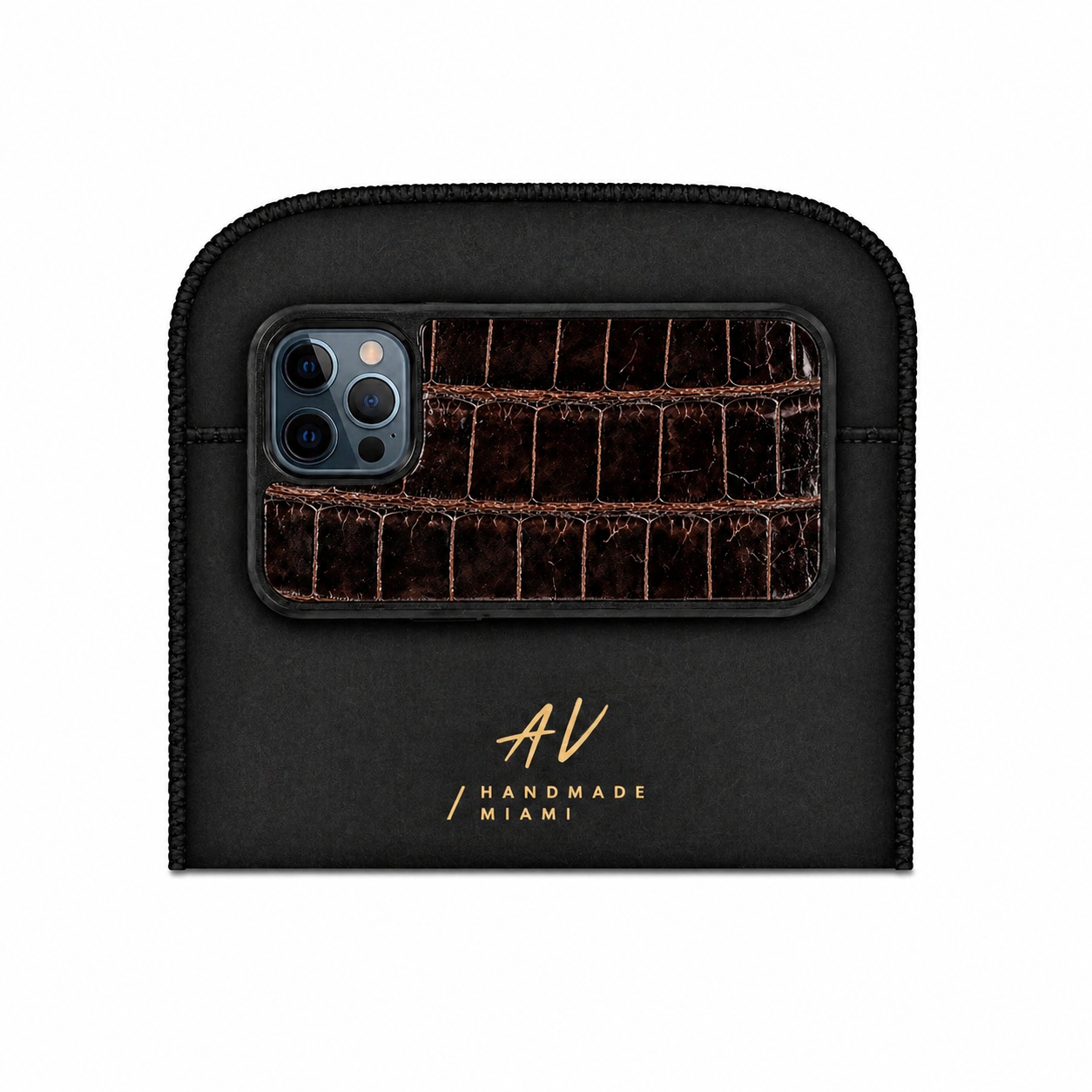 Classic Case For iPhone 12 Pro & 12 in Alligator
