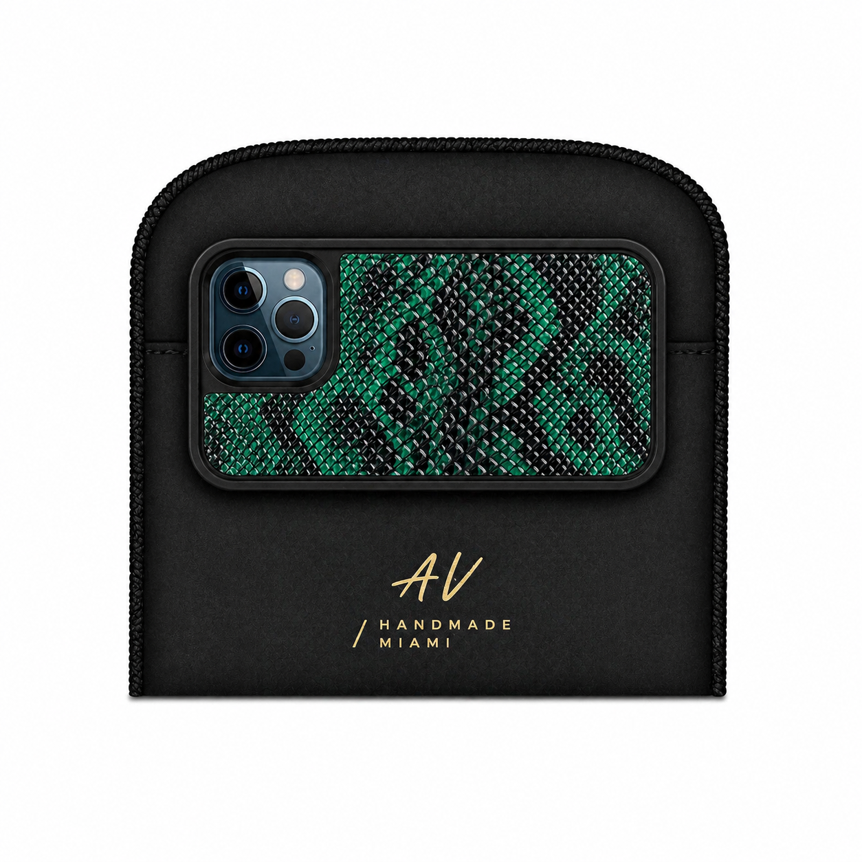 Classic Case For iPhone 12 Pro & 12 in Karung Snake