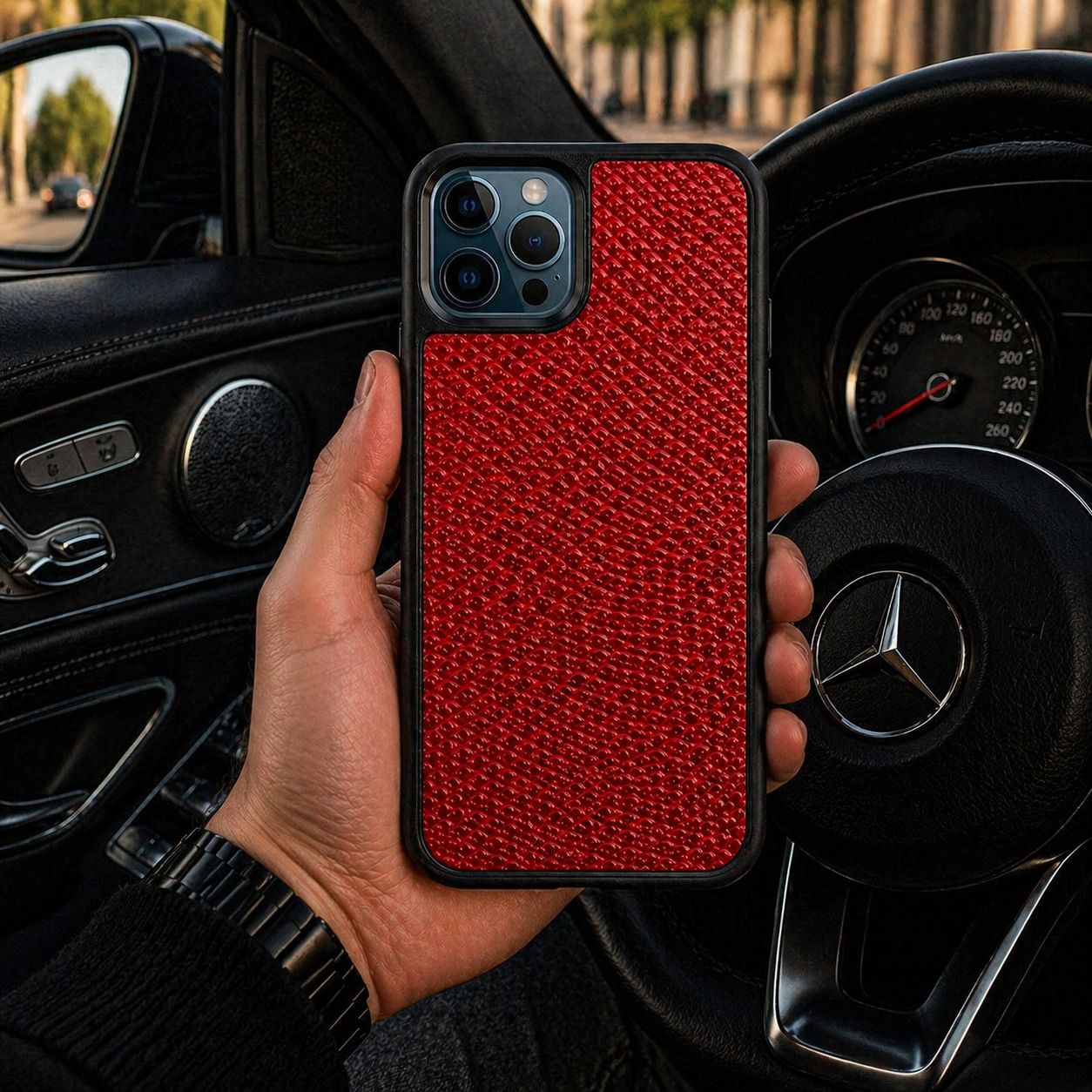 Classic Case For iPhone 12 Pro & 12 in Lizard