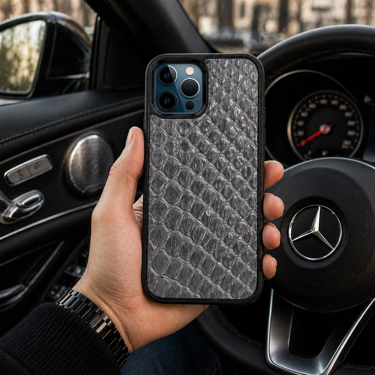 Classic Case For iPhone 12 Pro & 12 in Python