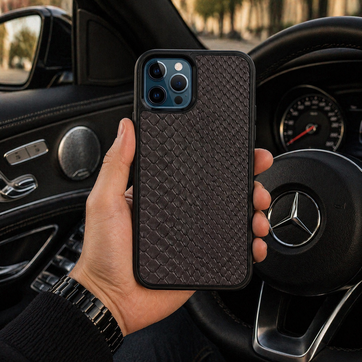 Classic Case For iPhone 12 Pro & 12 in Python