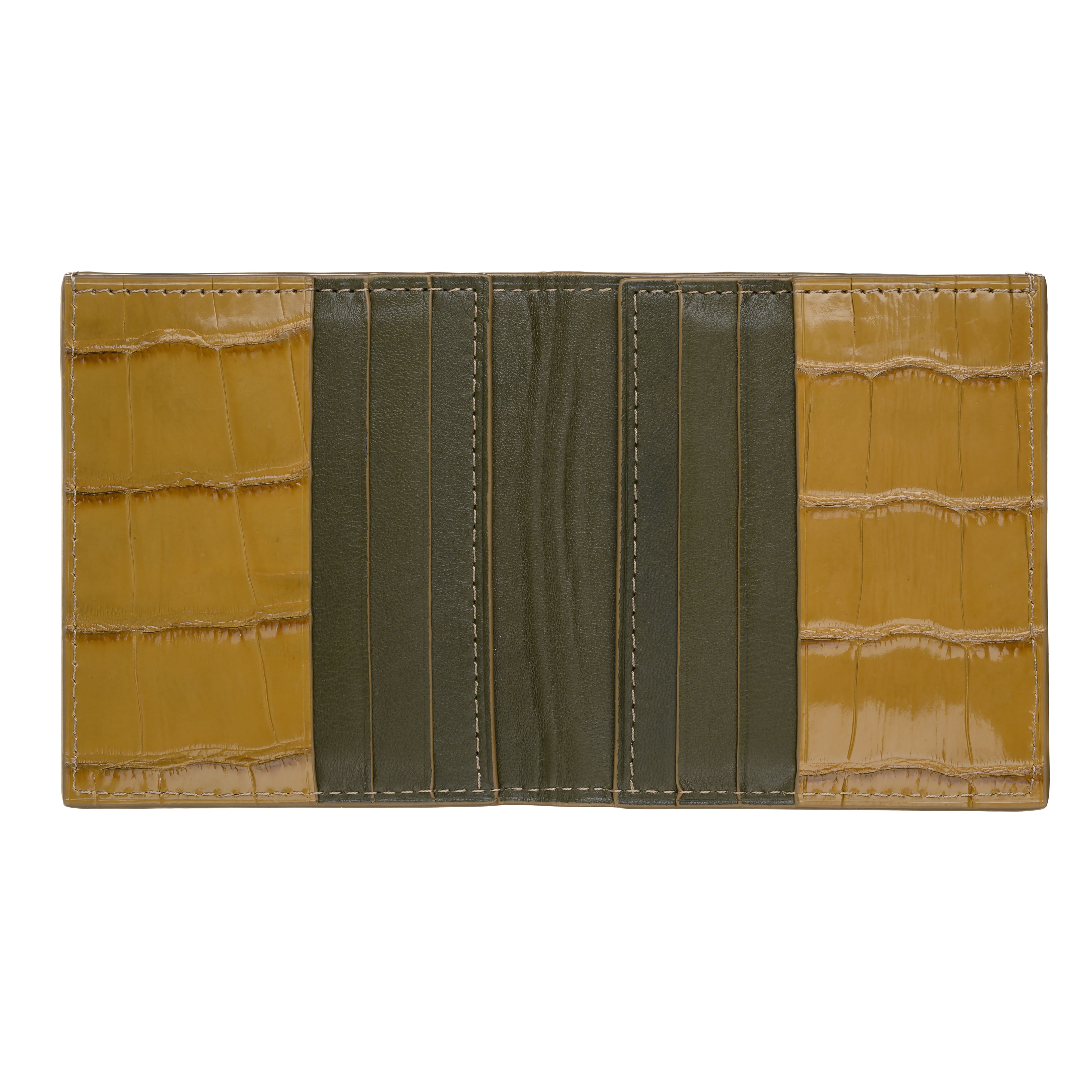 Slim Wallet in Alligator