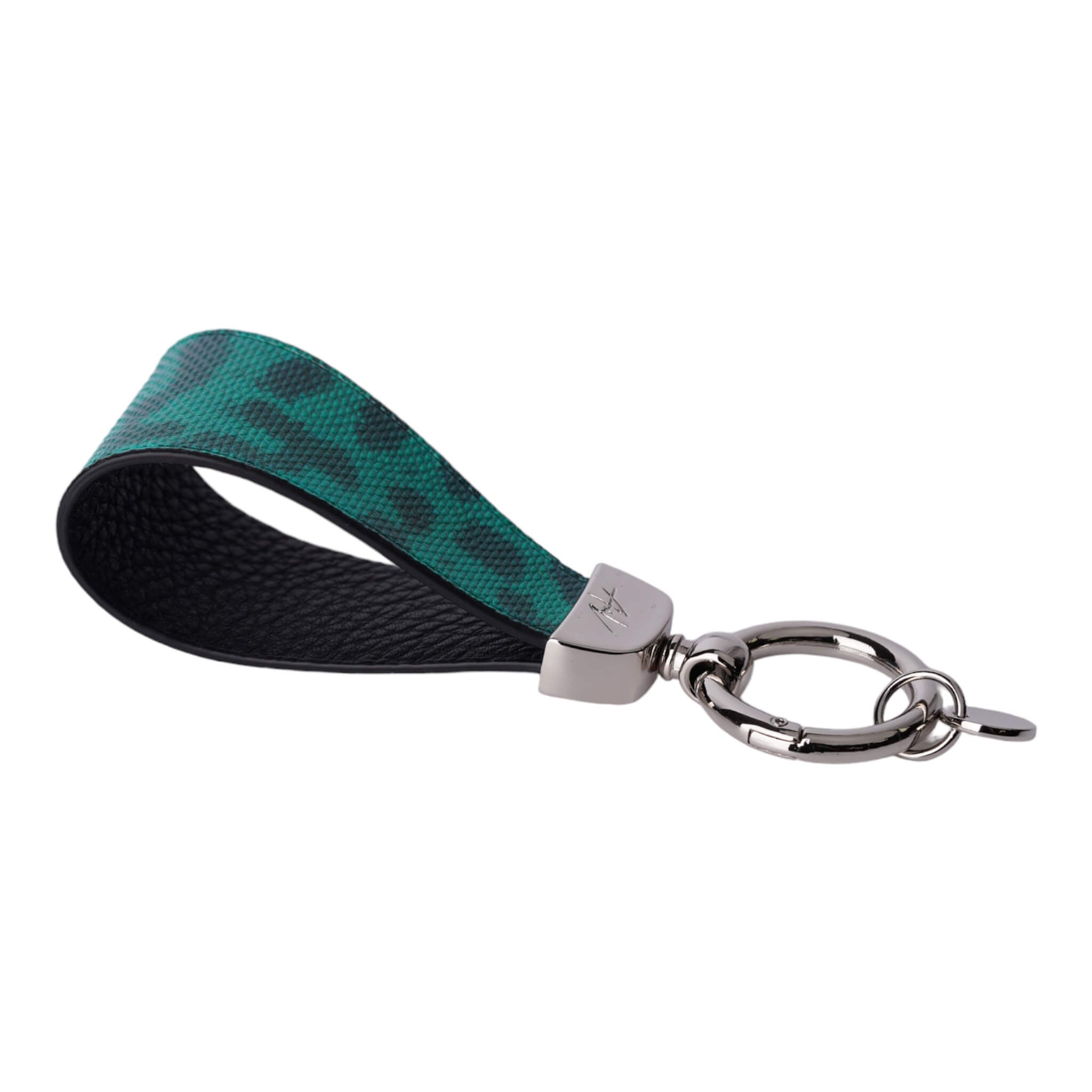 KEYCHAIN MOON JADE GREEN