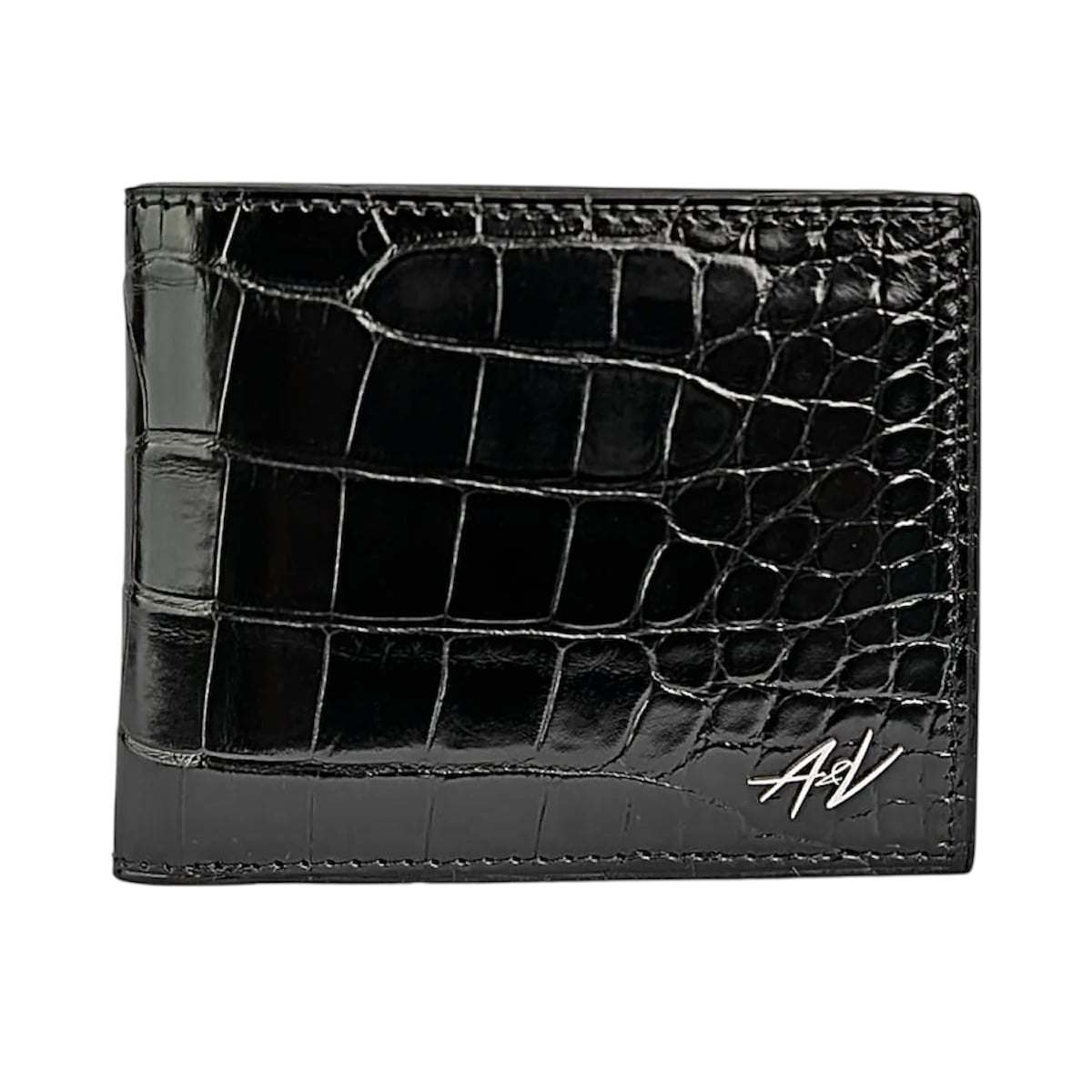 Bi-fold Wallet In Alligator
