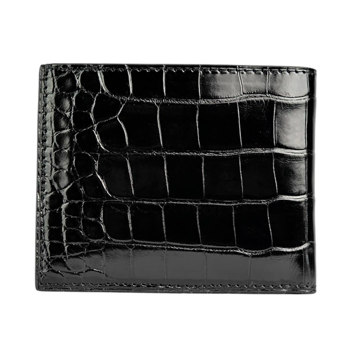 Bi-fold Wallet In Alligator