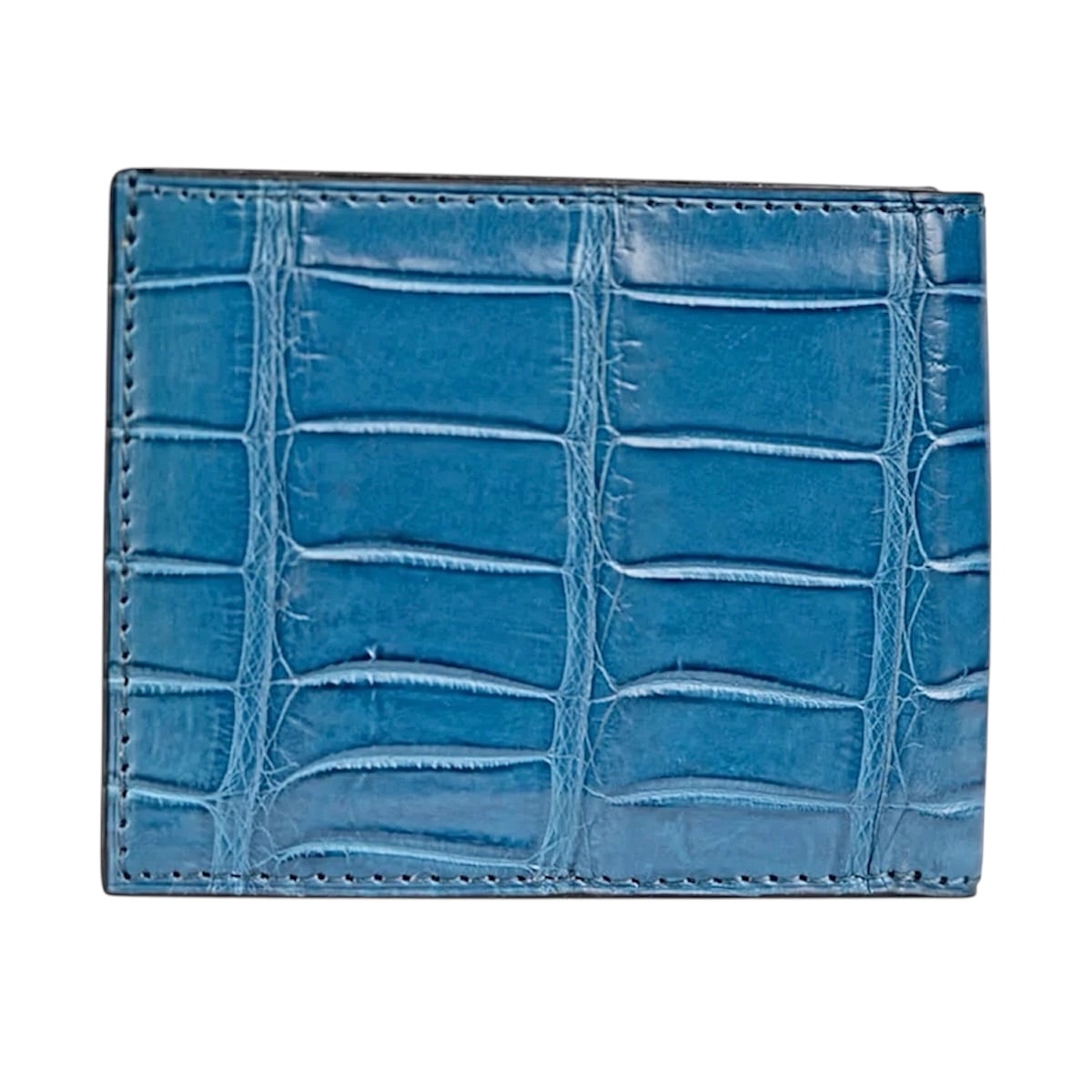 Bi-fold Wallet In Alligator