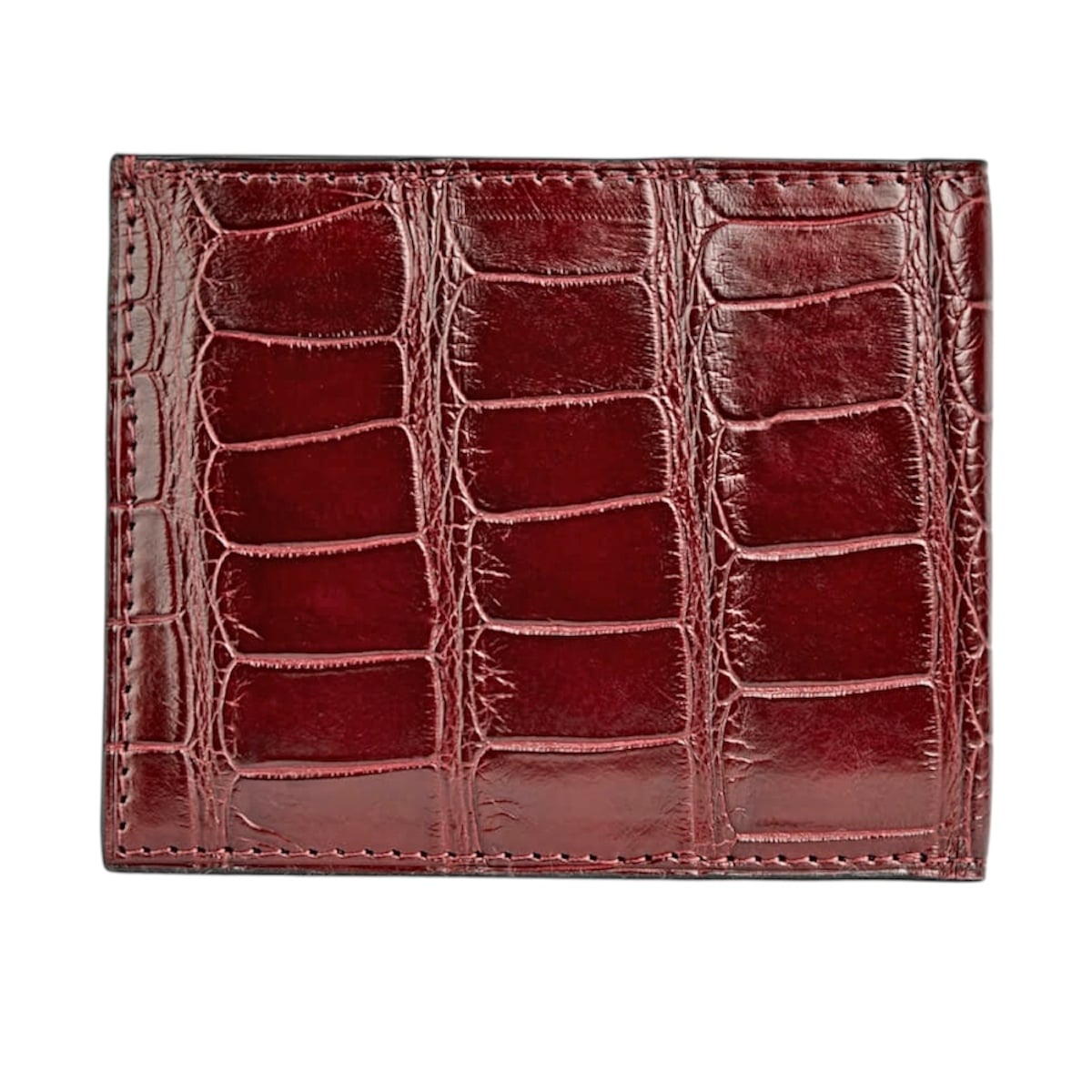Bi-fold Wallet In Alligator