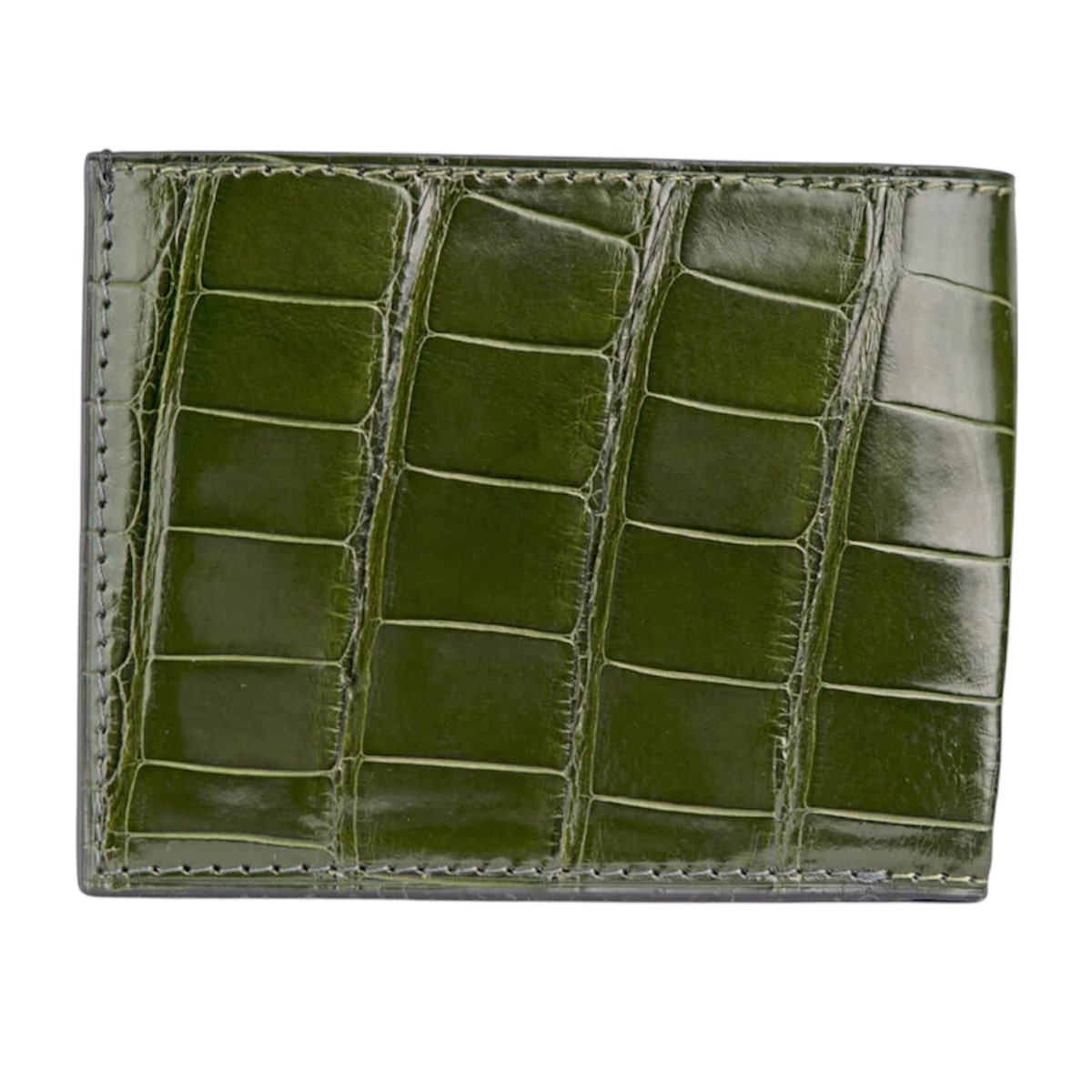 Bi-fold Wallet In Alligator