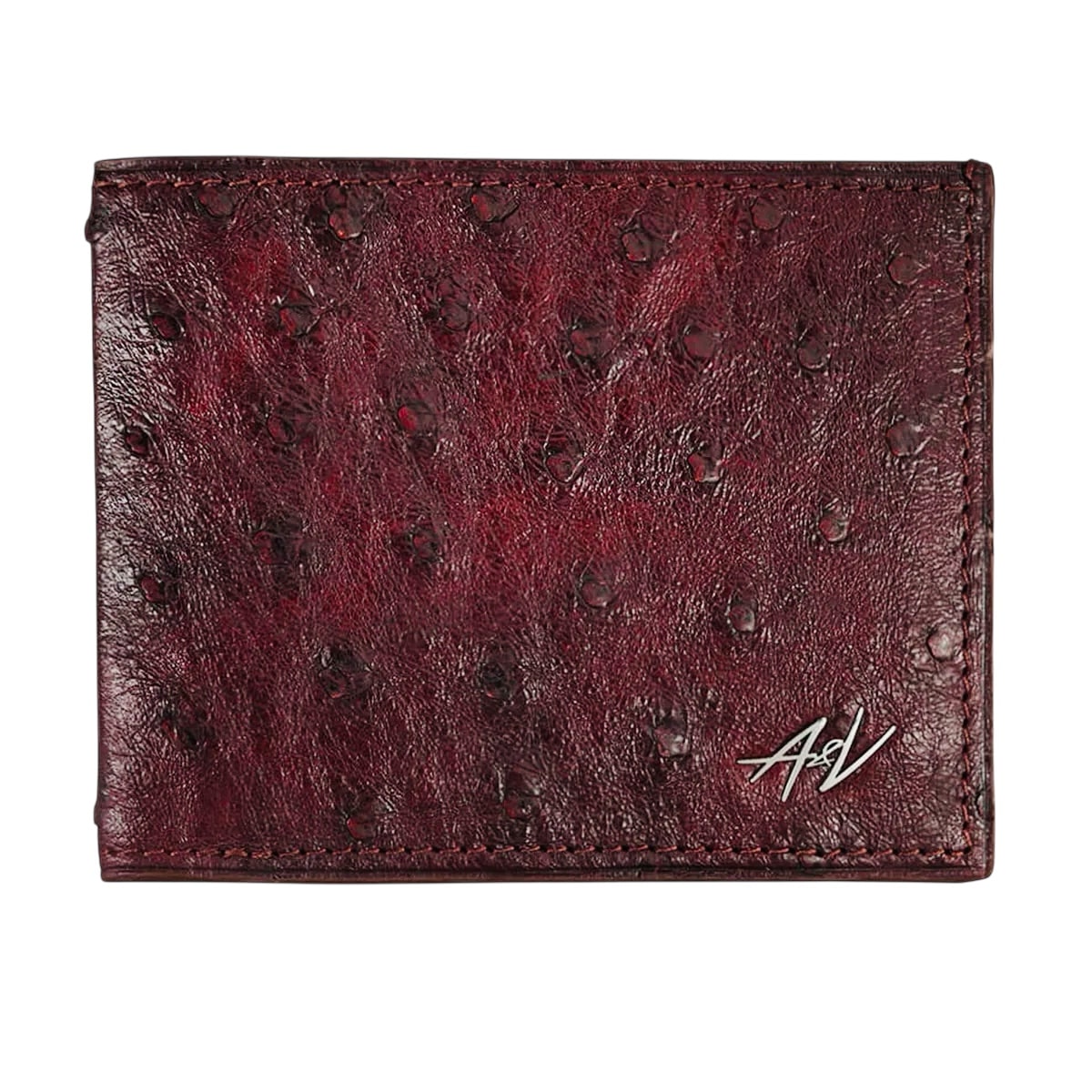 Bi-fold Wallet In Ostrich