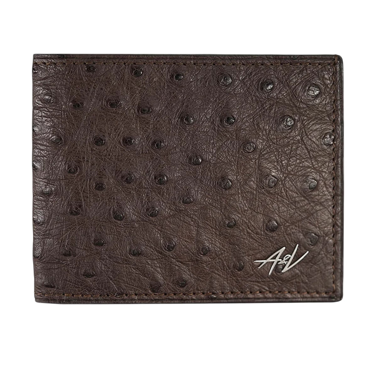 Bi-fold Wallet In Ostrich