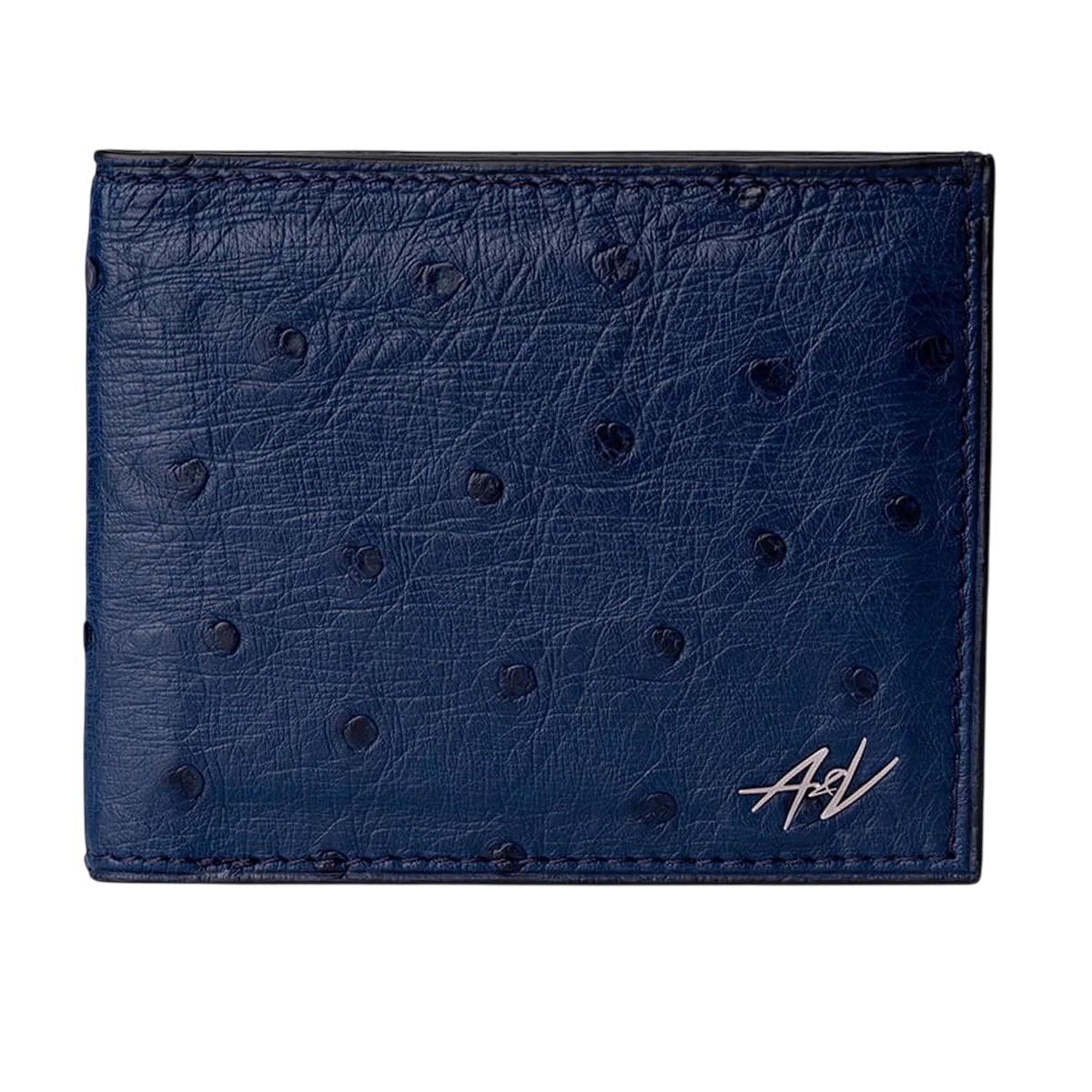 Bi-fold Wallet In Ostrich